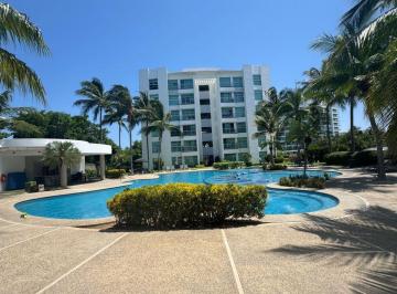 Departamento de 2 habitaciones, Acapulco de Juárez · Mayan Lakes Frente Vista a Laberca