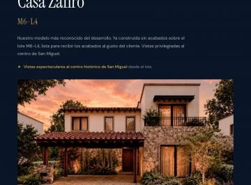 Casa en condominio de 4 habitaciones, San Miguel de Allende · Hermosa Casa en Exclusivo Fraccionamiento