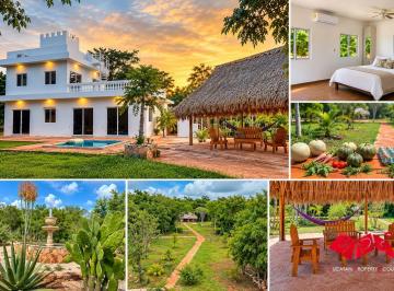 Casa de 4 habitaciones, Acanceh · Finca Autosuficiente de 6.7 Ha con Selva Privada Cerca de Mérida