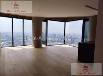 Departamento · 140m² · 3 Recámaras · 2 Estacionamientos · Departamento en Renta en Juarez, Cuauhtémoc Rg 27 - 410
