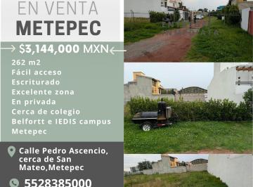 Terreno / Lote , Metepec · ¡Terreno en Venta en Metepec!