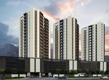 Departamento · 53m² · 1 Recámara · 1 Estacionamiento · Venta Departamentos en Camino a La Husteca, Santa Catarina - Desde Los 53 m² Hasta 116 m²