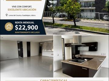 Departamento de 2 habitaciones, Guadalajara · Condominio Mar de Bering
