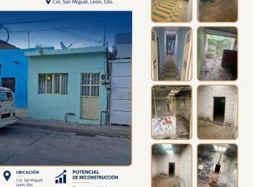 Casa de 3 habitaciones, León · Casa en Venta con Gran Potencial | Col. San Miguel, León, Gto.