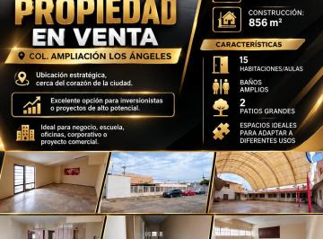 Inmueble productivo urbano de 15 habitaciones, · Propiedad Ideal Para Escuela o Negocio