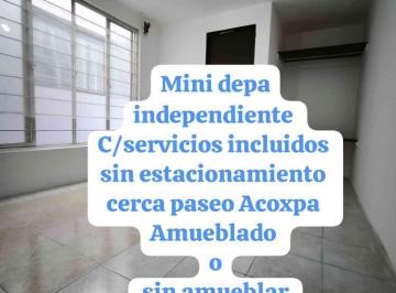 Departamento · 35m² · 1 Recámara · Departamento en Viejo Ejido de Santa Ursula Coapa con 1 Recámara, Id:.