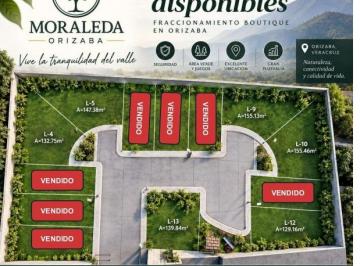 Terreno / Lote , Orizaba · Lotes Dentro de Residencial Nuevo en Barrio Nuevo