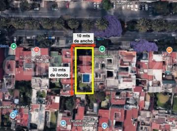 Casa · 294m² · 5 Recámaras · 4 Estacionamientos · Terreno Para Desarrollo en Vértiz Narvarte | H/6/20 | Hasta 24 Viviendas