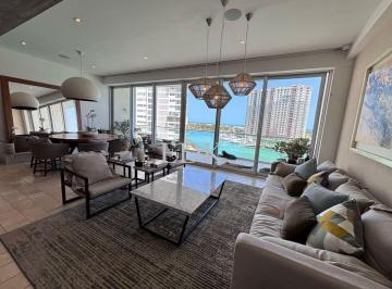 Departamento de 3 habitaciones, Cancún · Departamento Amueblado en Venta Puerto Cancun - Vista Al Mar