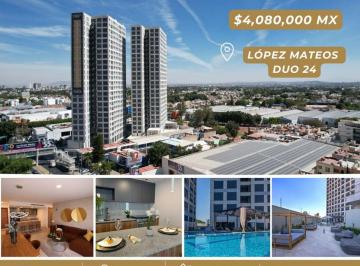 Departamento de 1 habitación, Zapopan · Gran Inversión! Sobre López Mateos, en Dúo 24 Departamentos en Venta