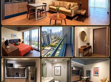 Departamento de 1 habitación, Miguel Hidalgo · Renta Loft Be Grand Alto Polanco