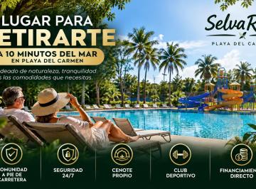 Terreno / Lote , Solidaridad · Terreno en Venta en Playa del Carmen | a 10 Minutos del Mar | Club Deportivo y Cenote