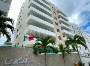 Departamento · 160m² · 3 Recámaras · 2 Estacionamientos · Departamento en Venta Aqua Residencial Cancún Le0526