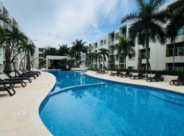 Departamento · 92m² · 2 Recámaras · 2 Estacionamientos · Departamento en Renta en Planta Baja, Long Island, Cancún