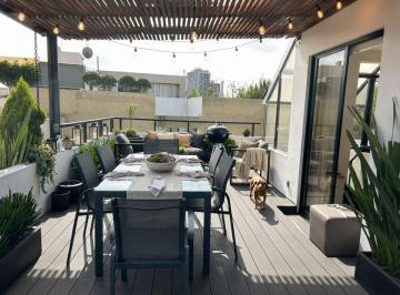Departamento de 2 habitaciones, Cuauhtémoc · ¡Vive en La Condesa! Penthouse Remodelado con Espectacular Terraza Privada y Vista Panorámica