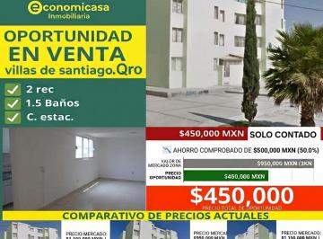 Departamento de 2 habitaciones, Querétaro · Oportunidad, Remate Bancario Adjudicado!