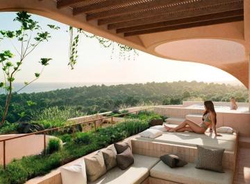 Departamento de 1 habitación, San Pedro Mixtepec · Departamento con Vista Al Océano, Alberca y Terraza Privada, en Venta