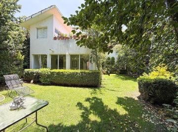jardín y fachada posterior · Casa en Condominio en Venta en Cuajimalpa, $8,950,000