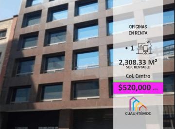 Edificio · 24 Estacionamientos · Edificio Completo en Renta Para Oficinas.