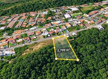 Vista aérea del terreno de 2,799 m² · Terreno en Venta de 2,799 m² en Lomas del Sol, Cuernavaca Ideal Para Desarrollo