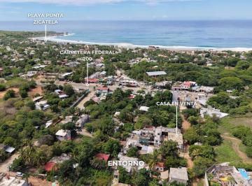Casa · 166m² · 5 Recámaras · 1 Estacionamiento · Casa en Venta Cerca de La Punta Zicatela, Puerto Escondido, Oaxaca