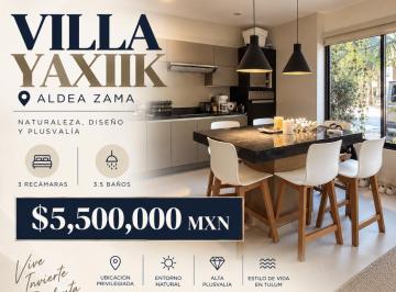 Casa de 3 habitaciones, Tulum · Casa de 3 Recámaras en Alde Zamá a Solo $5,500,000 Pesos