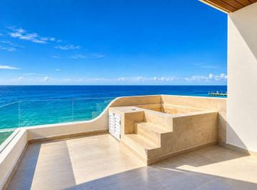 Departamento de 2 habitaciones, Telchac Puerto · Departamento con Terraza y Vista Al Mar, Alberca, Rooftop, en Venta