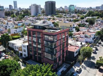 Departamento de 1 habitación, Guadalajara · Amueblado Loft Cayena, Providencia, Nuevo, 1 Recamara, 1 Baño, 1 Auto, Terraza Vista Panorámica