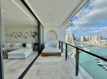 Departamento · 220m² · 3 Recámaras · 2 Estacionamientos · Renta Departamento en Blume Puerto Cancun