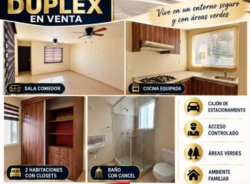 Dúplex de 2 habitaciones, Melchor Ocampo · Venta Casa Duplex Melchor Ocampo Villas Esmeralda