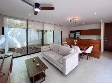 Departamento de 2 habitaciones, Mérida · Departamento en Renta en Privada Céntrica, Chuburná, Alberca| 2 Recámaras | Paneles Solares |