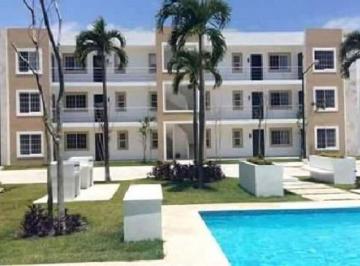 Departamento de 3 habitaciones, Solidaridad · Departamento Amueblado en Renta Selvanova Coto 5