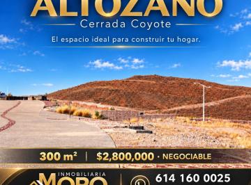 Terreno / Lote , Chihuahua · Terreno en Venta en Altozano "Plano"