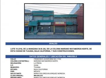 Local comercial de 4 habitaciones, Tijuana · Locales Comerciales Mariano Matamoros Norte
