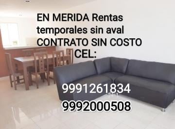 Casa de 2 habitaciones, Mérida · Casa Cerca del Aeropuerto y Periferico Alquila Desde un Mes Sin Aval en Caucel