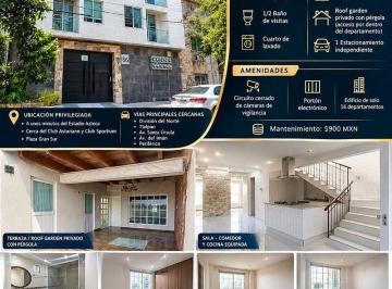 cbf304e28b6a1331935b9f65fd7410febf2c06bcb150ce4aed4cfe0d7cd24825 · Re Estrena Este Hermoso Departamento Penthouse en Coyoacán