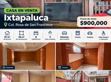 Casa de 2 habitaciones, Ixtapaluca · ¡Casa en Venta en Ixtapaluca por $900,000 Mxn!