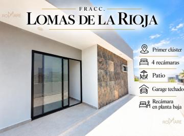 Casa · 196m² · 4 Recámaras · Casa con Habitación en Planta Baja | Lomas de La Rioja
