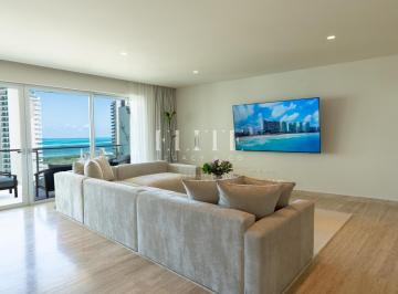Departamento · 250m² · 3 Recámaras · 2 Estacionamientos · Departamento Amueblado de 3 Recámaras en Sls Bahía Beach Puerto Cancún