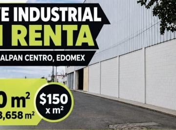 Bodega comercial , Naucalpan de Juárez · Bodega Comercial de 4658 m² en Renta en Naucalpan Centro