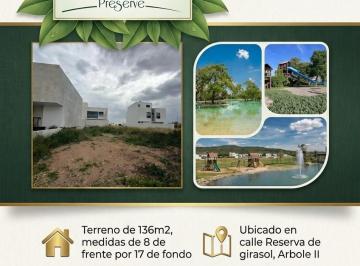 Terreno / Lote , Querétaro · Venta de Terreno Calle Reserva de Girasol Arbole II