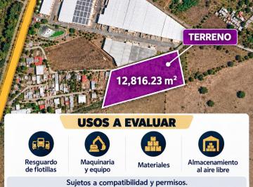 Terreno / Lote en Renta San Juan de Ocotan · Terreno en Renta de 12,816 m² en San Juan de Ocotán, Zapopan