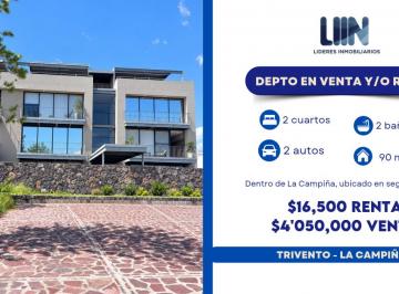 Departamento de 2 habitaciones, León · Depto en Venta o Renta - Trivento La Campiña del Bosque