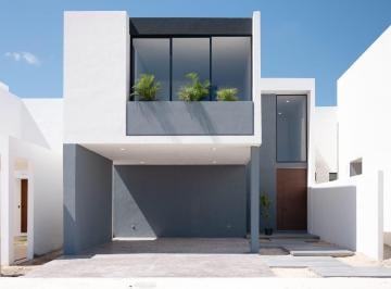 Casa · 245m² · 3 Recámaras · 2 Estacionamientos · Casa en Venta Lista Para Entrega de 3 Rec. en Privada Residencial, Mérida Yuc. - (4)