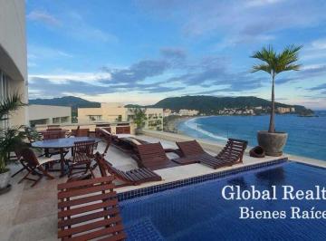 Departamento de 5 habitaciones, Zihuatanejo de Azueta · Extraordinario Penthouse en Condominio “playa Ixtapa” Remodelado Totalmente
