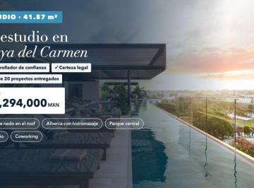 Departamento de 1 habitación, Solidaridad · Estudio en Venta en Playa del Carmen | a Pasos del Mar | Excelente Ubicación