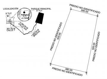 Terreno / Lote , Temozón · Macrolote en Venta - X’tut Temozón Yucatán