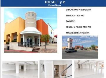 Local comercial , Hermosillo · Locales Comerciales en Renta en Plaza Girasol en Hermosillo, Sonora