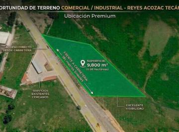 Terreno / Lote · 9800m² · Terreno en Venta | Reyes Acozac, Edo. de México, Paseo Bicentenario Sup. 9,800 m²