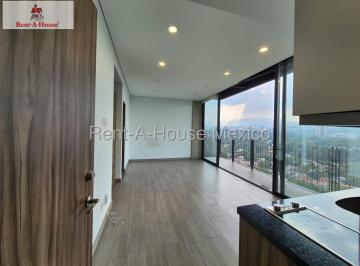 Departamento · 42m² · 1 Estacionamiento · Departamento en Renta Tipo Loft en Guadalupe Inn Rg 27 - 1220